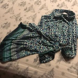 Nice fit button front one piece